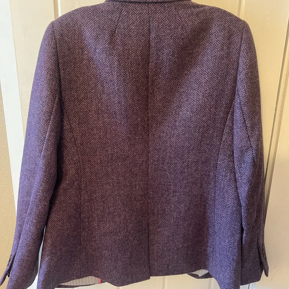 J. Crew Purple Womens Blazer - Picture 4 of 4
